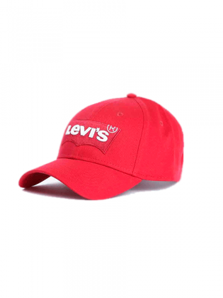 gorra-roja-levi's